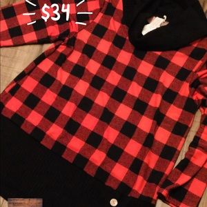 Buffalo Plaid tunic top